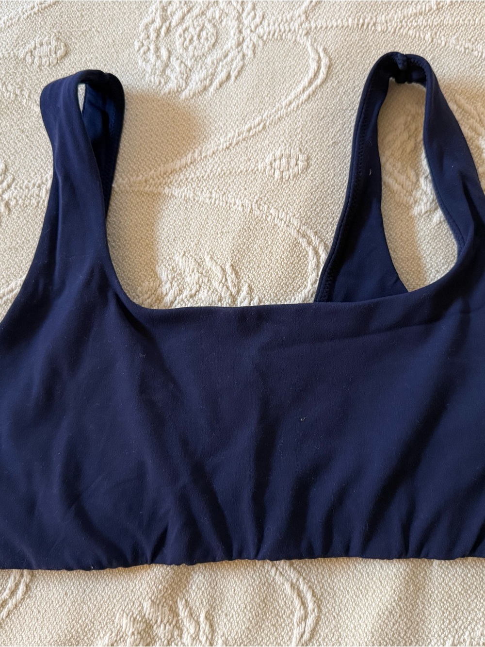 Aerie Navy Scoop Bralette